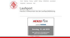 Desktop Screenshot of laufsport.tsherzogenaurach.de